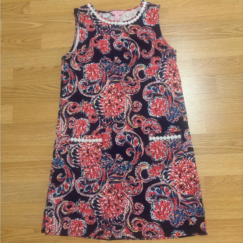 “Lilly Pulitzer” cotton shift dress size 12-14